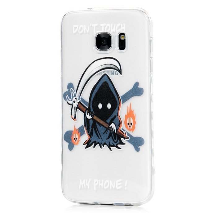Badalink Galaxy S7 Case Shock-Absorbing Drop Protection TPU Bumper Protective Back Cover Slim-Fit Flexible Easy... N74