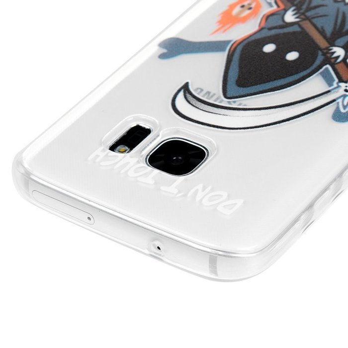 Badalink Galaxy S7 Case Shock-Absorbing Drop Protection TPU Bumper Protective Back Cover Slim-Fit Flexible Easy... N76