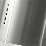 16" Range Hood Wall Mounted Round Stainless Steel KA-138-CS NT AIR. Made in Italy. N2