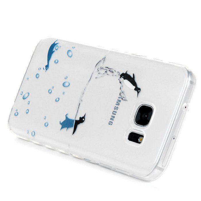 Badalink Galaxy S7 Case Shock-Absorbing Drop Protection TPU Bumper Protective Back Cover Slim-Fit Flexible Easy... N81