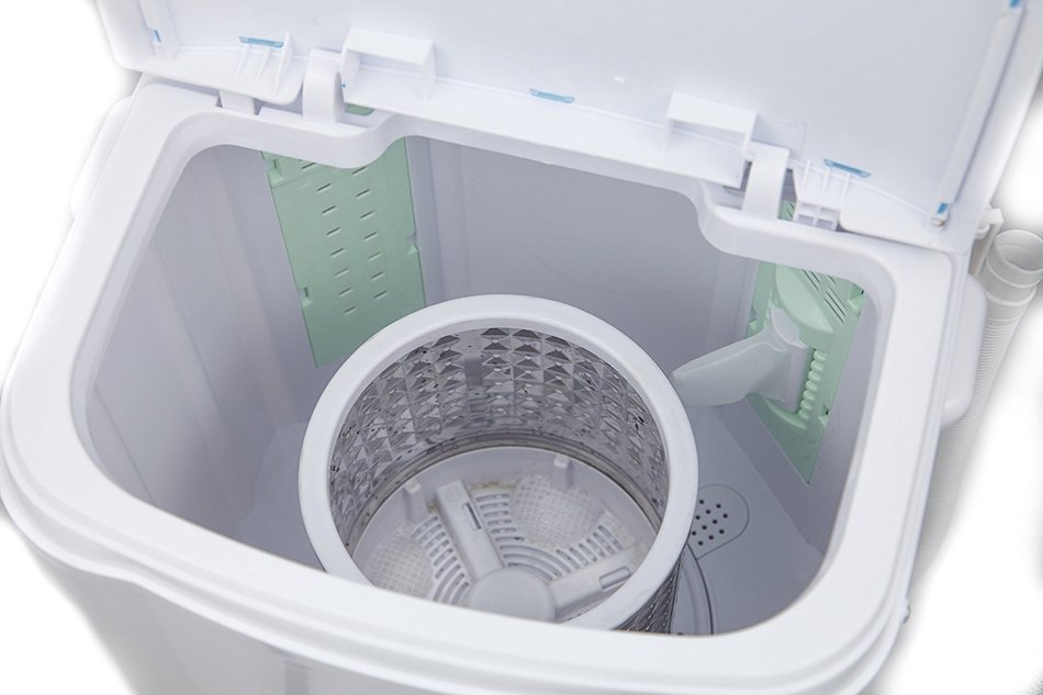 Useful UH-CW204 Automatic Electric Small Mini Portable Compact Washer Washing Machine with Spin Dry 8.5 LB Capacity N2