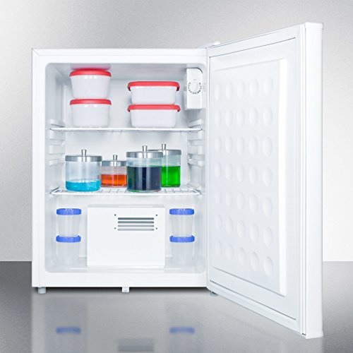 Summit FF28LWHMED 19" AccuCold Series Medical Compact Refrigerator with 2.4 cu. ft. Capacity Door Lock Adjustable... N3