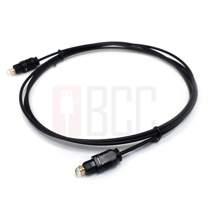 BuyCheapCables&reg; 30ft Ultra Slim 2.2mm OD Toslink Optical Digital Audio Cable (30' | 9.1m)