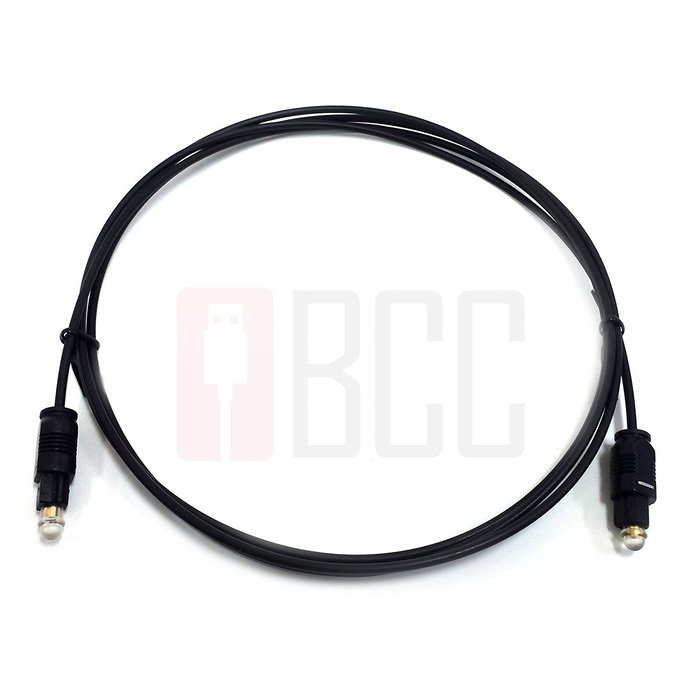 BuyCheapCables&reg; 30ft Ultra Slim 2.2mm OD Toslink Optical Digital Audio Cable (30' | 9.1m) N2