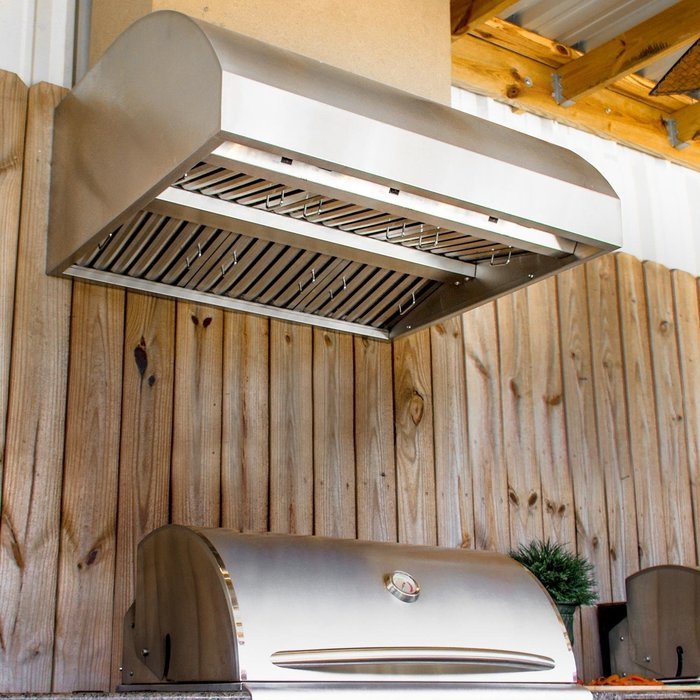 42" 2000 CFM Under Cabinet Range Hood in Stainless Steel N2