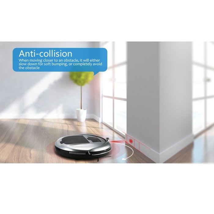Robotic Vacuum Cleaner with Remote Control and Self Charging Technology Professional Automatic Cordless Carpet... N13