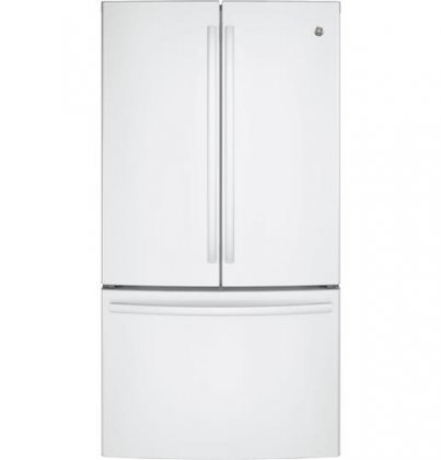 GE GNE29GGKWW 36" French Door Refrigerator with 28.5 cu. ft. Total Capacity, in White