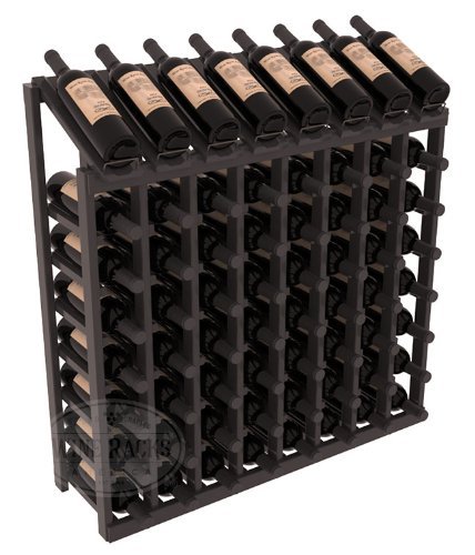 Wine Racks America Ponderosa Pine 8 Column 8 Row Display Top Kit. 13 Stains to Choose From! N8