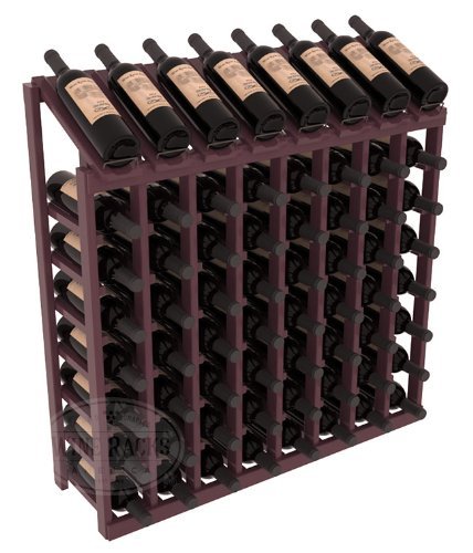 Wine Racks America Ponderosa Pine 8 Column 8 Row Display Top Kit. 13 Stains to Choose From! N9