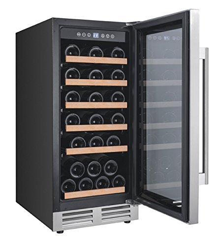 Avanti WCF281E3SS 28 Bottle Designer Series Wine Chiller with Seamless Door