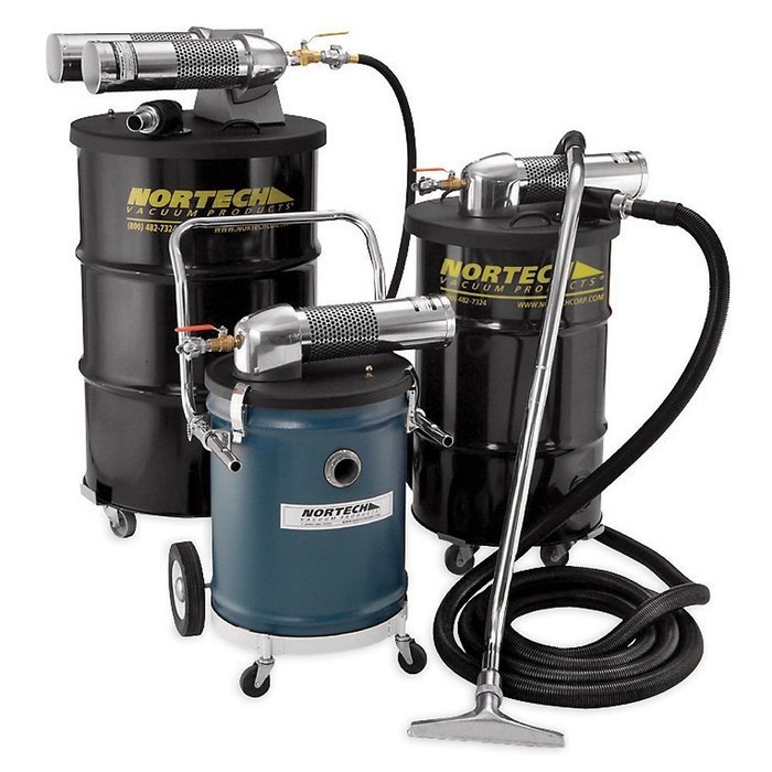 Nortech Heavy-Duty Hose For Air-Powered Vacs - 1-1/2"X20'