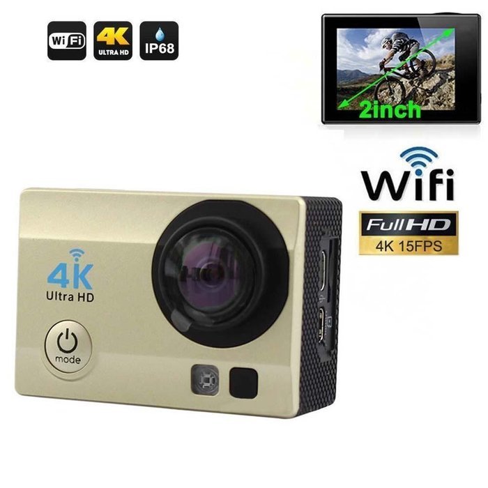 Boblov SJ9000 4K HD WiFi Sports Action Camera 2.0" LCD 16MP Diving DVR Video Camcorder+Waterproof 50M Diving Light... N7