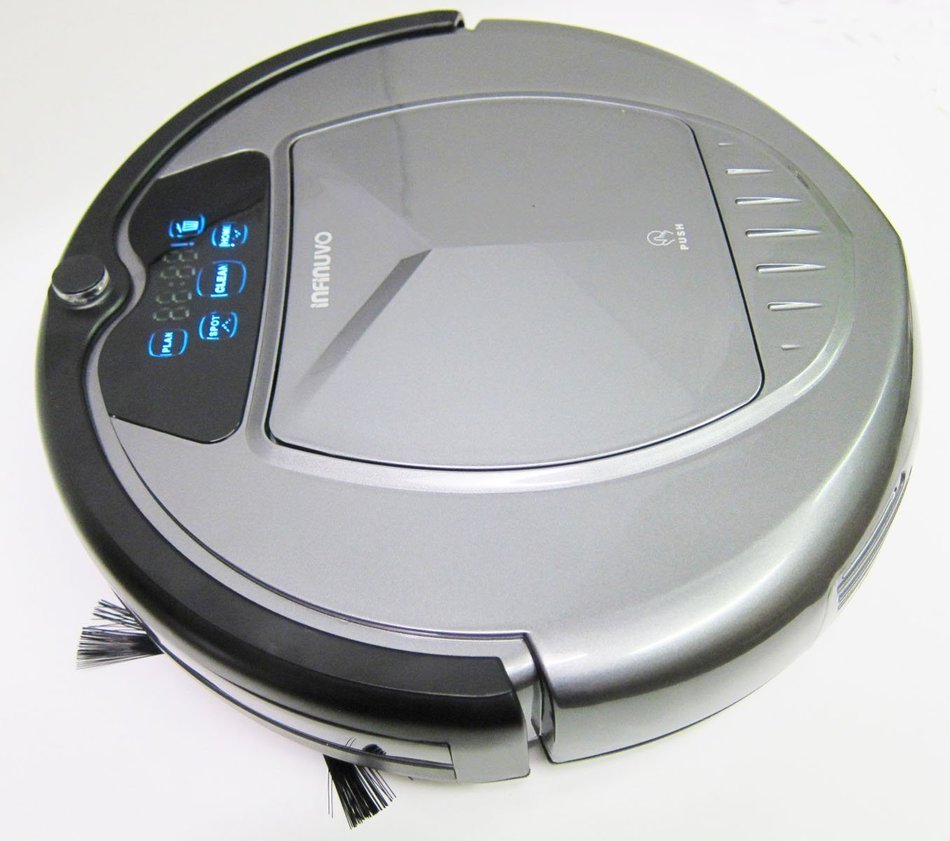 Infinuvo Hovo&reg; 630 Robotic Vacuum with HEPA Filter, Home Charging Station, Scheduler, Remote Control, Virtual... N6