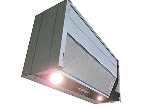 Range Hood Built-In 24" TGR04 Stainless Steel NT AIR. Made in Italy. N4