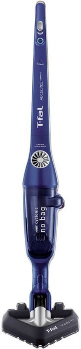 T-FAL cyclone vacuum Cordless stick cleaner air force compact battery-powered indigo blue N5