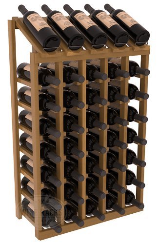 Wine Racks America Redwood 5 Column 8 Row Display Top Kit. 13 Stains to Choose From! N7
