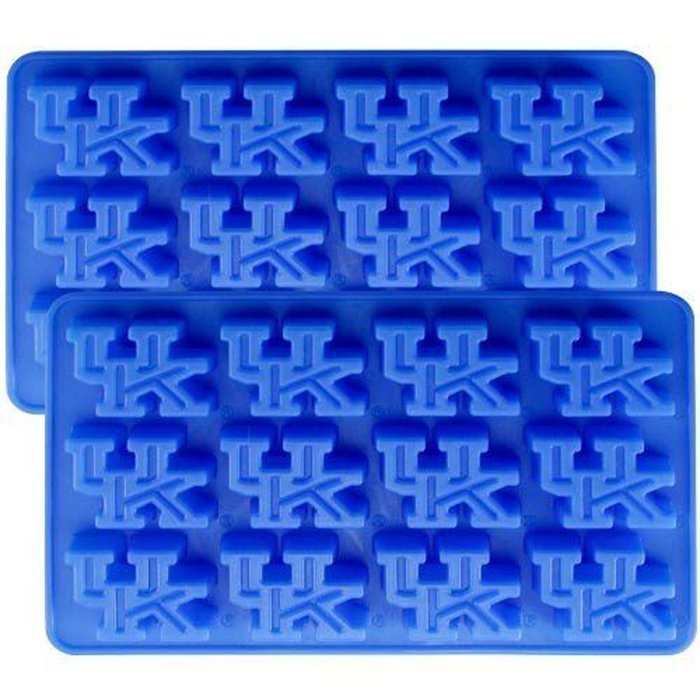 NCAA Kentucky Wildcats Ice Tray & Candy Mold, One Size, Blue N2