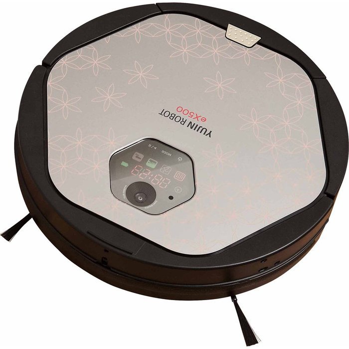Yujin Robot eX500 Smart Home/Office Vacuum Cleaner and Floor Mopping Robot with Camera Recognition Vision Mapping... N4