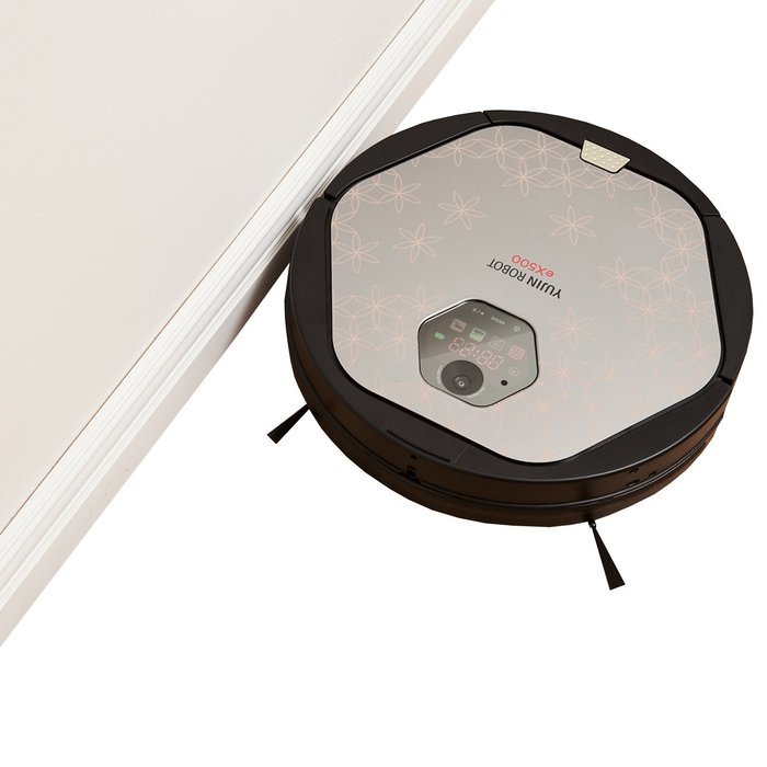 Yujin Robot eX500 Smart Home/Office Vacuum Cleaner and Floor Mopping Robot with Camera Recognition Vision Mapping... N7