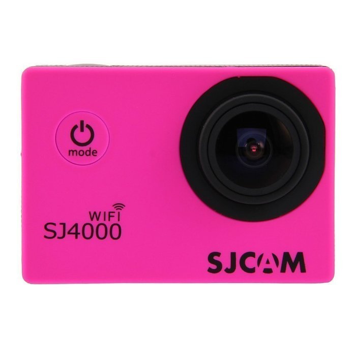Generic 1080P 12MP 170 Degree Full HD Micro USB 2.0 Wifi SJ4000 Outdoor Sports DVR Cam Action DV Camera (Pink)