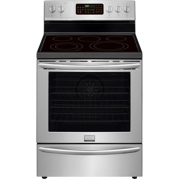 Frigidaire FGEF3058RF30" Stainless Steel Electric Smoothtop Range - Convection N2