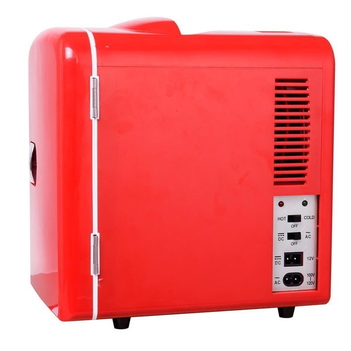 GHP Portable Car/Boat/Home Retro Mini Personal Fridge Cooler & Warmer AC/DC N3