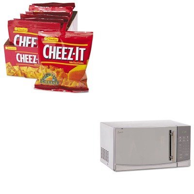 KITAVAMO1108SSTKEB12233 - Value Kit - Avanti 1.1 Cubic Foot Capacity Stainless Steel Touch Microwave Oven (AVAMO1108SST...