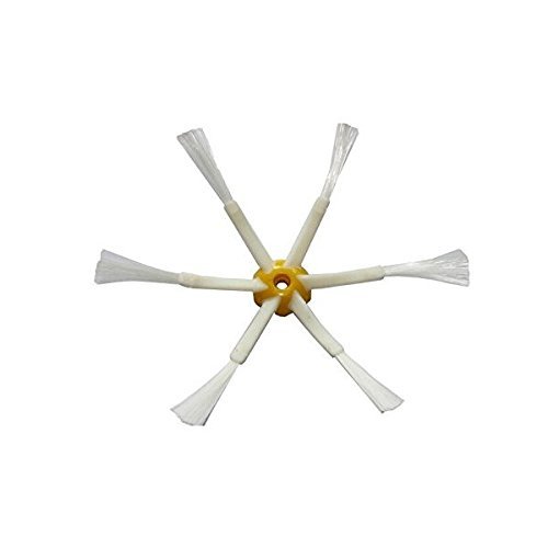 CIMC LLC 3 Pack Aero Vac Filters & 3-Armed + 6-Armed Side Brush for iRobot Roomba 500 600 Series 536 550 551 552...
