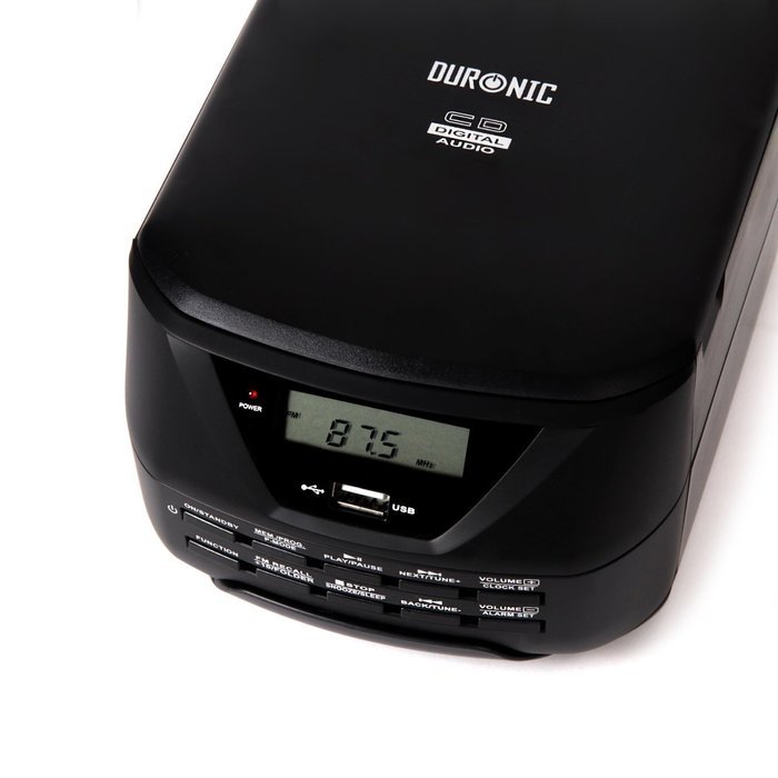 Duronic RCD017 Micro Hi-Fi Audio System with CD/MP3 CD/USB/FM Radio/AUX - Connect and play from your MP3/iPhone... N8