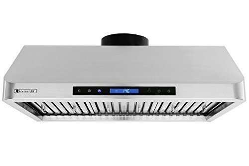 XtremeAir PX10-U30 Under Cabinet Mount Range Hood with 900 CFM Baffle Filter/Grease Drain Tunnel, 30" N3