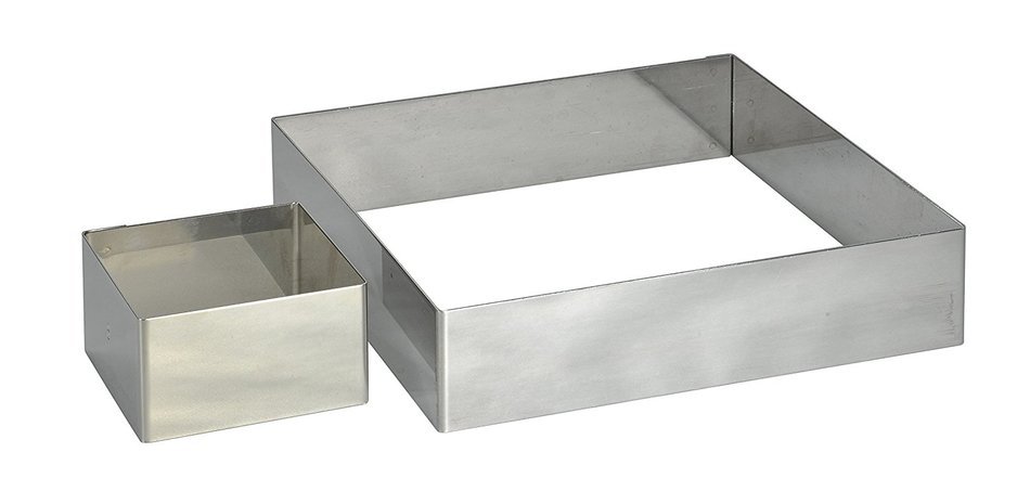 De Buyer, S/s Square Ring - 9-3/8" x 9-3/8" N2