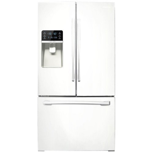 Samsung RF323TEDBWW 31.6 Cu. Ft. White French Door Refrigerator - Energy Star N2
