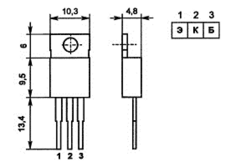 Transistors silicon 2T709B2 USSR 1 pcs N2