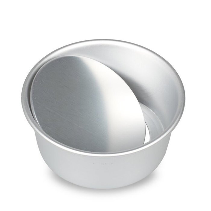 MyLIfeUNIT Anodized Aluminum Cake Molds Baking Mould Removable Bottom (7 Inch)