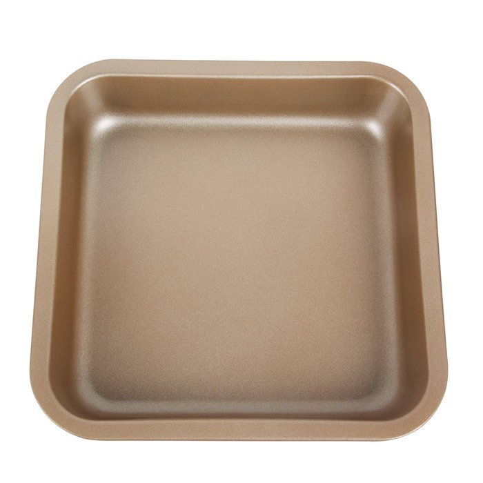 Yilove Square Cake Pan, Non-stick Silicone Baking Mold, 9 inch N12