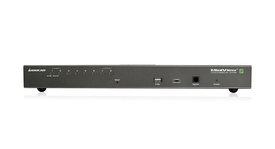 IOGEAR 8-Port IP Based KVM Kit with USB KVM Cables (GCS1808iKITUTAA)