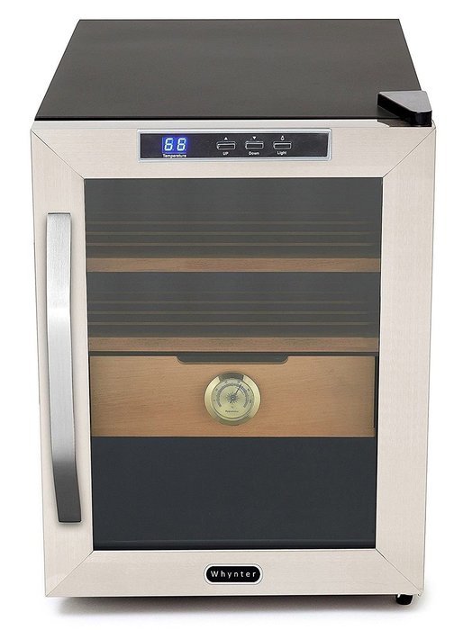 Best Freestanding Thermo-Electric Cigar Humidor Humidifier Storage Box Cooler Set System- This Unit Is For The... N2