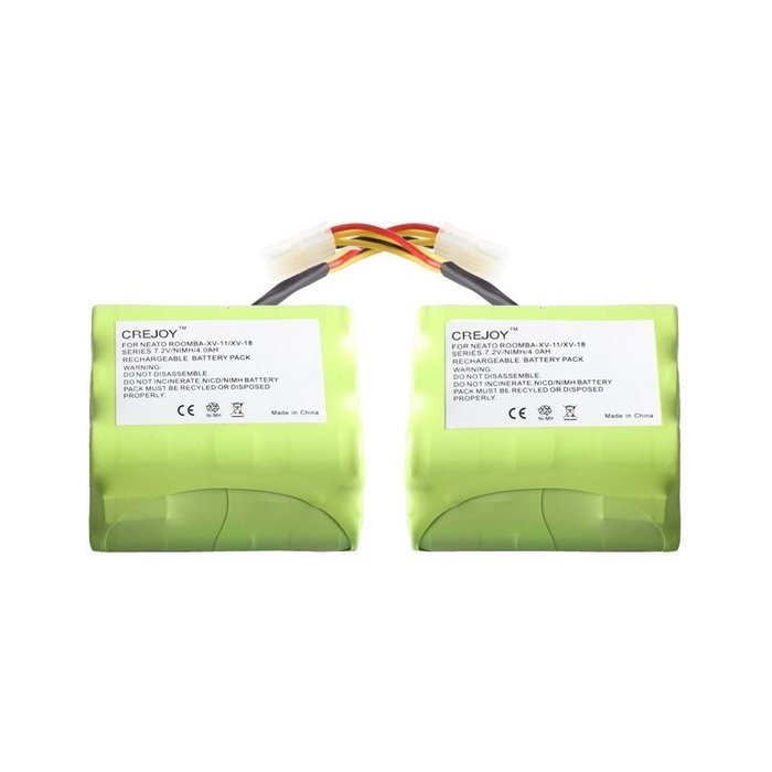 CREJOY 7.2V 4000mAh Vacuum Cleaner Replacement Battery for Neato Robotics N8