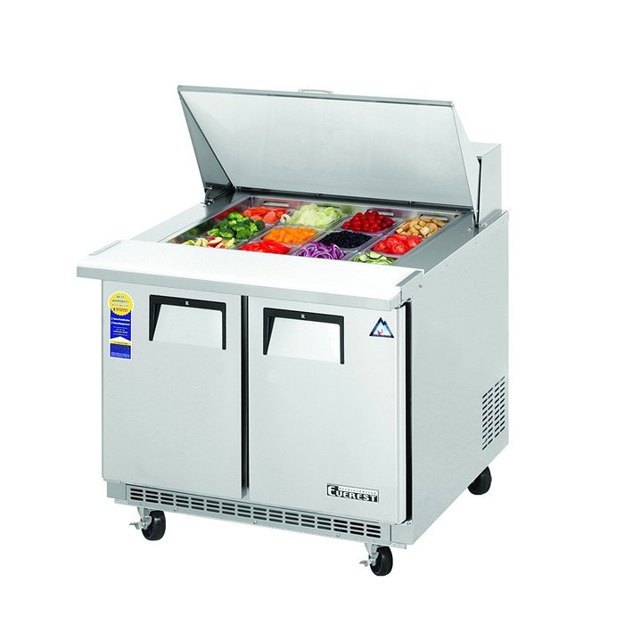 Everest Refrigeration EPBSR2 Sandwich Prep Table