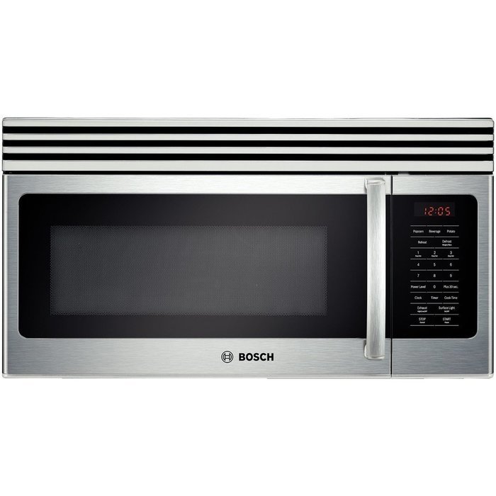 Bosch : HMV3051U 1.6 cu. ft. 300 Series Over the Range Microwave - Stainless Steel