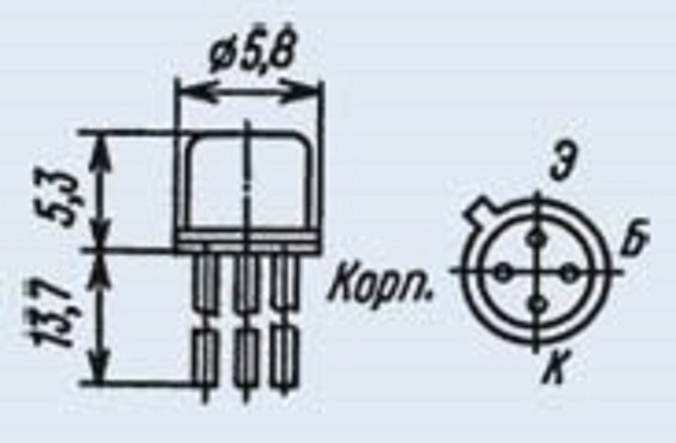 Transistors Germanium GT322A analogue 2N1868, 2N274, AF106, GF515 USSR 15 pcs N2