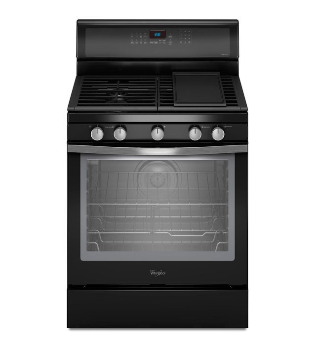 Whirlpool WFG710H0AS 30" Stainless Steel Gas Sealed Burner Range - Convection