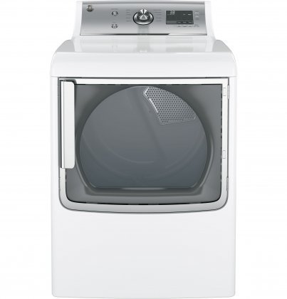 GE White Top Load Laundry Pair with GTW810SSJWS 28" Washer and GTD81GSSJWS 28" Gas Dryer N3