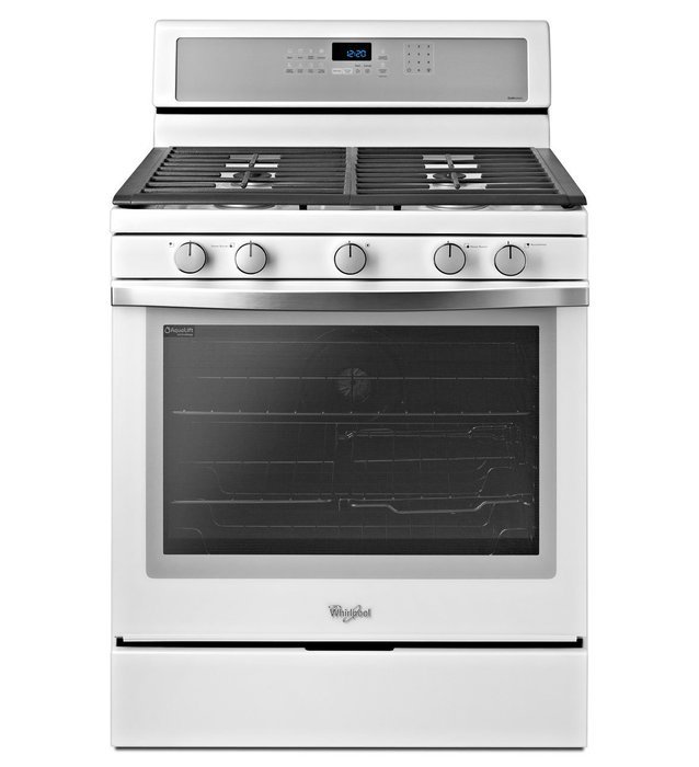 Whirlpool WFG710H0AS 30" Stainless Steel Gas Sealed Burner Range - Convection N2