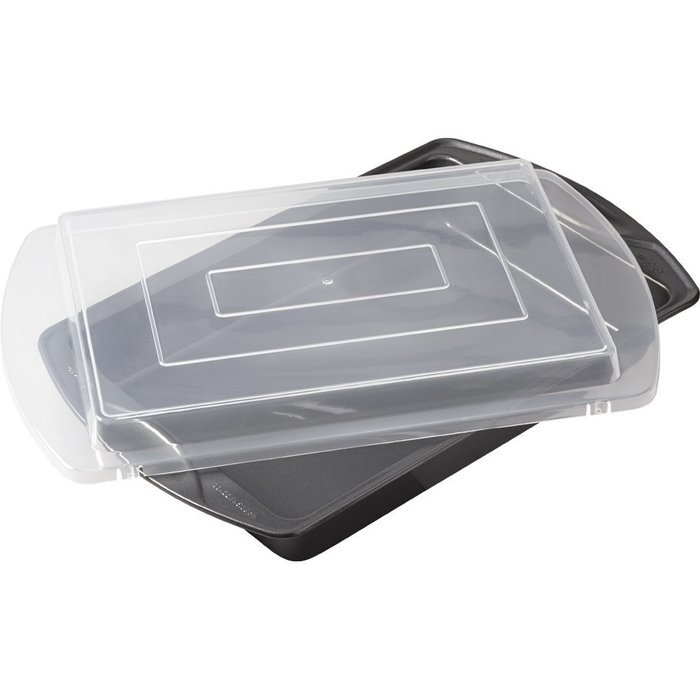 Wilton 2105-2242 Professional Results Non-Stick Covered Oblong Pan, Multicolor N2