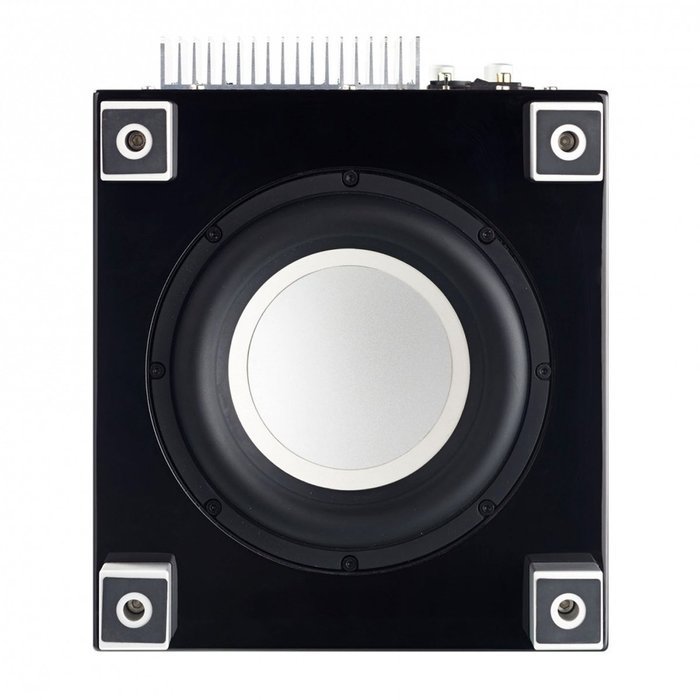 REL Acoustics Home Audiophile T-5i Subwoofer, 8 inch, Arrow&trade; wireless port, Gloss Black N2
