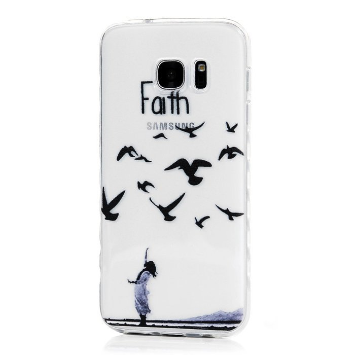 Badalink Galaxy S7 Case Shock-Absorbing Drop Protection TPU Bumper Protective Back Cover Slim-Fit Flexible Easy... N94