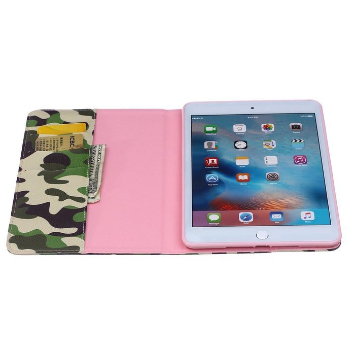 iPad Pro Case, Firefish Kickstand Feature Case Premium PU Leather Wallet [Card Slots] Scratch-Resistance Specially... N169