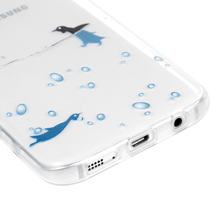 Badalink Galaxy S7 Case Shock-Absorbing Drop Protection TPU Bumper Protective Back Cover Slim-Fit Flexible Easy... N98