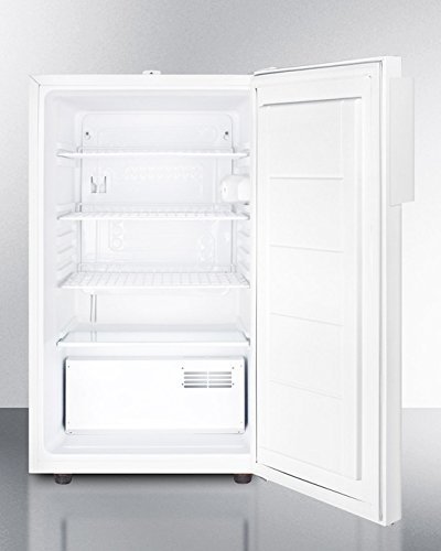 Summit FF511LBI7PLUSADA 20" AccuCold PLUS Series ADA Compliant Commercial Medical Freestanding or Built In Compact... N2